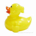Bath Toy/3D Duck, Made of Soft Vinyl and Non-phthalates Materials, Comes in Various Sizes/Designs